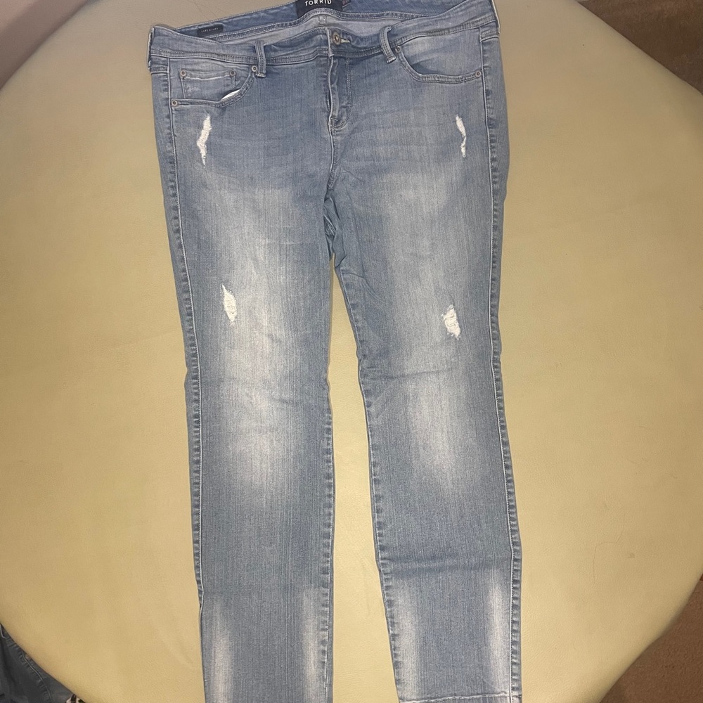 Torrid Luxe Skinny Stretch Jeans